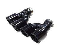 Car Exhaust Pipe For BMW 5 Series Tips Muffler | For 525i 530i 540i G30 G31 2018-2023 Square Exhaust Pipe Tip Quad Carbon Fiber