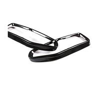 Car exhaust pipe For BMW 7 Series G11 G12 2019 2020 Black Car Exhaust Muffler Pipe Tip Cover Trim 1Pair exhaust muffler