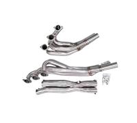 Car Exhaust Pipe For BMW E30 1986 1987 1988 1989 1990 1991 2.5L 2.7L L6 Performance Exhaust Manifold Fitting Y Pipe Compliant Exhaust Tips