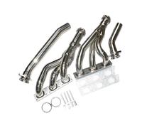 Car Exhaust Pipe For BMW E46 323 323I 328I Z3 E39 528I 1998 1999 2000 Exhaust Manifold Header Exhaust Tips