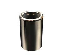 Car Exhaust Pipe For BMW E90 E91 E92 E93 325 2006-2008 2009 2010 F30 F35 118d 320i 320 316i 328i 2012 2013 2014 2015 2016 2017 2018 Car Exhaust Rear Muffler Pipes Exhaust Tail Throat(Silver)