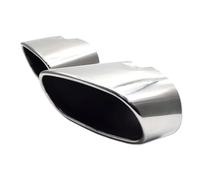 Car Exhaust Pipe For BMW For X5 E70 2008 2009 2010 2011 2012 2013 1Pair Chrome Exhaust Dual Tail Pipe Muffler Tip Stainless Steel Pipes Rear Muffler Tip