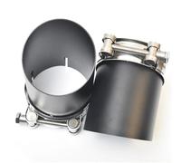 Car Exhaust Pipe For CX3 For CX-4 For CX-5 1 Piece Car Matt Black Exhaust Pipe 3 Inch Slashed Muffler End Tip Rear Muffler Tip