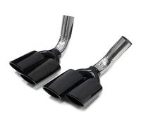 Car Exhaust Pipe For G-Class W463 G500 G55 G63 G65 1998-up Exhaust Pipe Muffler Tips Tail Nozzle(Black)