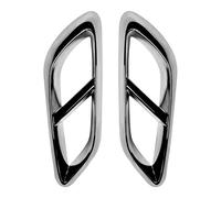 Car Exhaust Pipe For Mercedes For Benz E-Class W214 2024+ Rear Exhaust Muffler Tail Pipe Cover 1Pair Frame Trim Car Exhaust Tailpipe(Silvered)