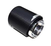 Car Exhaust Pipe For MINI For Cooper F54 F55 F56 F57 F60 R55 Carbon Fiber Car Exhaust Tailpipe Muffler Tube Stainless Steel Glossy Black/Blue Style(Matte Black)