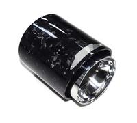 Car Exhaust Pipe For MINI For Cooper F54 F55 F56 F57 F60 R55 Carbon Fiber Car Exhaust Tailpipe Muffler Tube Stainless Steel Glossy Black/Blue Style(Satin Carbon)