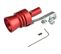 Car Exhaust Pipe For S M L XL Universal Exhaust Pipe Tip Covers Trims Whistle Turbo Sound Roar Maker Enhancer Tail Blow Off Valve