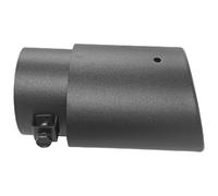 Car Exhaust Pipe For VW Accessory Aluminum Alloy 1 Pcs Car Exhaust Muffler Tip Pipe Interface 63mm Universal Covers Trims