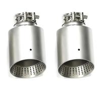 Car Exhaust Pipe For VW GTI MK7 For Golf7 Exhaust Muffler Tips System Stainless Steel Car Pipe Tail Nozzle 60 63MM 2 Pcs(ID54 OD101)
