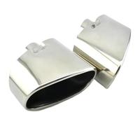 Car Exhaust Pipe For X5 E70 2000 2001 2002 2003 2004-2016 1 Pair Exhaust Dual Tail Pipe Muffler Tip Stainless Steel Covers Trims