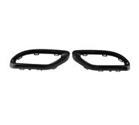 Car Exhaust Pipe Gloss Black Exhaust Tip Cover Trims Replacement For A B C E GLC CLS-Class W177 W247 W205 W213 X253 C257 Tail Pipe Frame Car Exhaust Tailpipe