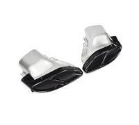 Car Exhaust Pipe Muffler Exhaust Pipe Tail For Mercedes For Benz W205/W212 C180 C200 C250 C300 C450 C43 E43 GLE43 Pipes Car Exhaust Tailpipe(Black)