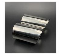 Car Exhaust Pipe No Drill Tail Pipe Tips Muffler Rear Exhaust For BMW X3 F25 XDrive 28i 2010-2018 Accessories Stainless Steel Car Exhaust Tailpipe(Silver)