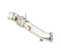 Car Exhaust Pipe Steel Exhaust 3.5inch Downpipe Turbo Catless Down Pipe 2010-2015 For BMW N55 F01 F06 F07 F10 F11 F12 F13 535i For GT For 535ix 640i 740i