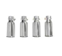 Car Exhaust Pipe Tail Throat For Benz For E92 E93 M3 2009-2013 Muffler Tailpipe Upgrade Stainless Steel Carbon Fibre Exhaust System