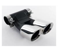 Car Exhaust Pipe Tail Throat For Cayman For Boxster For Muffler For 987 981 718 Exhaust Pipe Upgrade Carbon Fiber Tailpipe Tip Nozzle Head(2door,16-24)