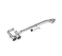 Car Exhaust Pipe Tail Throat Muffler Tailpipe Exhaust System For BMW X3 X4 F25 F26 2012-2017 Upgrade Four Outlet Carbon Fibre Tip