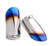 Car Exhaust Pipe Tailpipe Car Styling Stainless Steel Exhaust Muffler Tip Pipe Auto Accessories For Focus Exhaust Tail Piece Tip