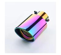 Car Exhaust Pipe Tailpipe For Suzuki For Swift 2 II 2005-2013 2014 2015 2016 Stainless Steel Exhaust Pipe Muffler Tailpipe Muffler Tip Car Accessories Exhaust Tail Piece Tip(Style-12)