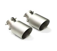 Car Exhaust Pipe Tailpipe Tip 1 Pcs Universal Muffler Bend 89mm 101mm Nozzle Tail Throat(89MM)