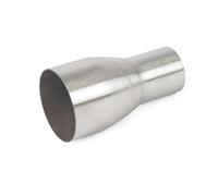 Car Exhaust Pipe Universal Car Stainless Steel Standard Exhaust Reducer Connector Pipe Tube 51mm To 76mm Rear Muffler Tip