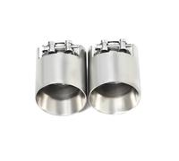 Car Exhaust Pipes For 3 Series G20 G21 320D 330i 320i 330e 2020 2021 2022 2023 2024 2025 Muffler Tip Tailpipe Replacement Exhaust System Nozzle Exhaust(A Style 2 Pcs)