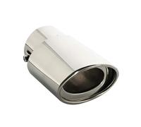 Car Exhaust Pipes For Volvo For V40 For V60 For S40 S60 S80 For XC60 For XC90 Universal Car Exhaust Muffler Tip Round Stainless Steel(Straight)