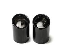 Car Exhaust Pipes For X3 G01 30i X4 G02 30i 2019 2020 2021 2022 Car Exhaust Tips Muffler Stainless Steel Exhaust Trim Cover Nozzle(Black)