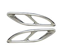 Car Exhaust Tail 2Pcs For Mercedes For Benz W177 V177 A200 A-CLASS 2019 2020 Car Exhaust Pipe Tail Throat Sticker Rear Bumper Exhaust Pipe