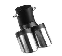 Car Exhaust Tail Car Exhaust Muffler Tip Stainless Steel Tail Pipe Dual Outlet Tailpipe Modification Parts