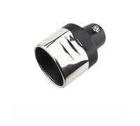 Car Exhaust Tail Car Exhaust Systems Muffler Silver Black Burnt Blue Colorful Tip Stainless Steel Pipe Rear Tail Throat(7)