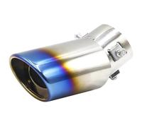 Car Exhaust Tail End Pipe For A4 B6 A3 A6 C5 Q7 A1 A5 A7 A8 Q5 R8 TT Car Tail Throat Exhaust Pipe Decoration