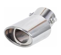 Car Exhaust Tail End Pipe For A4 B6 A3 A6 C5 Q7 A1 A5 A7 A8 Q5 R8 TT Car Tail Throat Exhaust Pipe Decoration