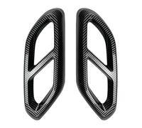 Car Exhaust Tail For Benz For GLC For Class For X254 For GLC260 Rear Bumper Exhaust Cover Trim Muffler Quad Tip Exhausts Tailpipe(Carbon Fiber Look)