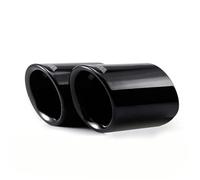 Car Exhaust Tail For BMW For 325i 2006-2010 2Pcs Titanium Black Tail Tip End Pipe Exhaust Rear Muffler Car Accessories Exhausts Tailpipe(Black with M)