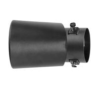 Car Exhaust Tail For Focus 2" Car Exhaust Pipe Stainless Steel Rear Tail Muffler Tip Matt Black Universal