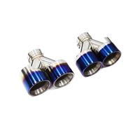 Car Exhaust Tail For Jaguar For XJL For XJF XF 2pcs/lot Quad Car Exhaust Tip Muffler Tips Pipe Stainless Steel Tailpipe Nozzle System