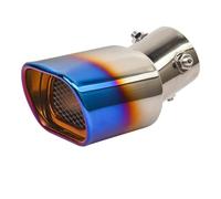 Car Exhaust Tail For JIMNY For JB64 For JB74 2019 2020 Car Exhaust Muffler Tip Rear Tail Pipe Nozzle Exhausts Tailpipe(Blue Square)
