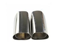 Car Exhaust Tail For VOLVO For XC90 For XC60 2Pcs Stainless Steel Exhaust Tip Auto System Pipe Muffler Car Accessories