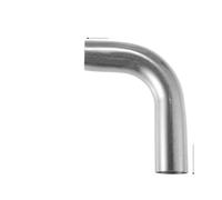 Car Exhaust Tail Pipe 1Pc 19mm 25mm 32mm 38mm 63mm 90° Bend Elbow Pipe Tube DIY Exhaust Air Intake For Car 304 Stainless Steel(25mmOD100mm 80mm)