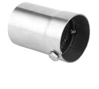 Car Exhaust Tail Pipe 48mm Universal Exhaust tailpipe Silencer Motorcycle DB Killer Muffler Valve Steel Motorbike Noise Sound Eliminator