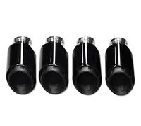 Car Exhaust Tail Pipe 4pcs/lot Quad Car Exhaust Tip For Cayenne For Turbo S 4.8T 2011-2014 Directly Replacement Muffler Tailpipe Nozzle