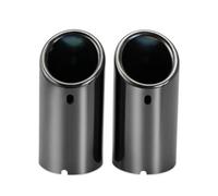 Car Exhaust Tail Pipe Car Styling For VW For Jetta For MK6 1.4T For Golf 6 For Golf 7 For MK7 1.4T Stainless Steel Exhaust Muffler Tip Pipe Auto Accessories Exhaust Pipe Tailpipe(Black)