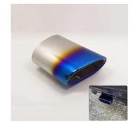 Car Exhaust Tail Pipe For BMW For X3 For E83 For F25 For 3 Series For E90 For E91 For E92 For E93 Car Styling Accessories Rear Tail Throat Exhaust Pipe Muffler Cover Exhaust Pipe Tailpipe(Blue)