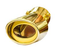 Car Exhaust Tail Pipe Replacement for Toyota For C-HR For CHR 2017-2022 1piece Stainless Steel Exhaust Pipe Muffler Tailpipe Muffler Tip Exhaust Tail Piece Tip(Style-O)(Style-F)