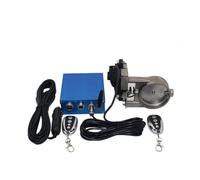 Car Exhaust Tail Pipe Tip Car Exhaust Pipe Valve Electric Kit | Universal Multi-angle Mode 51 63 76MM Controller Device Remote Kit(60mm Kit H)