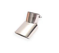 Car exhaust tailpipe 1Pcs Stainless Steel Exhaust for Pipe Muffler for Jeep for Renegade BU 2014-2023 Tailpipe Tip Rear Tail Throat Car Accessories