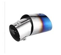 Car Exhaust Tailpipe 2 Piece For A4 B8 A4L Q5 2008-2012 Car Stainless Steel Chrome Exhaust Headers Tip Pipe Tail Rear Muffler
