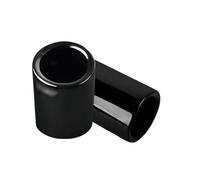 Car Exhaust Tailpipe 2Pcs Steeless Exhaust Muffler Tip Pipes Rear Modified Tail Throat Liner For F10 F20 F30 F32 F34 F48 Car Accessories(Color i)